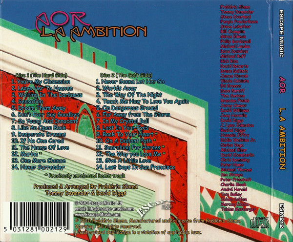 descargar álbum AOR - LA Ambition The Best Of AOR 2000 2010