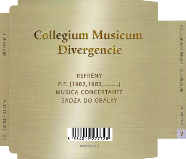 lataa albumi Collegium Musicum, Marián Varga - Divergencie