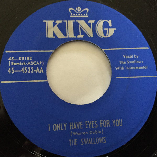 descargar álbum The Swallows - You Walked In I Only Have Eyes For You