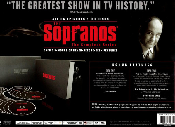 The Sopranos - Music From The HBO Original Series - Peppers & Eggs