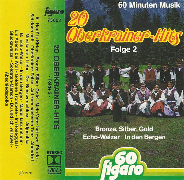 lataa albumi Unknown Artist - 20 Oberkrainer Hits Folge 2