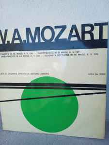 Wolfgang Amadeus Mozart - Divertimento In Re Magg. K.V.136 / Divertimento In Si MAgg. K.137 / Divertimento In La Magg. K.V.138 / Serenata Notturna In Re Magg. K.V. 239 album cover