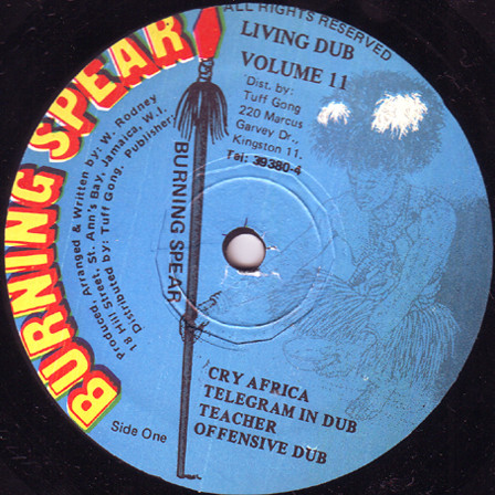 Burning Spear - Living Dub, Volume 2 | Releases | Discogs