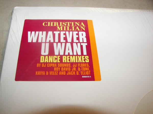 ladda ner album Christina Milian Featuring Joe Budden - Whatever U Want Dance Remixes