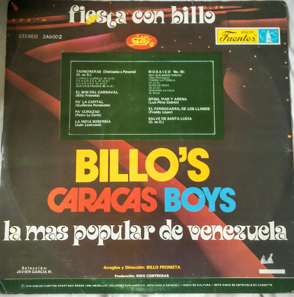 baixar álbum Billo's Caracas Boys - Fiesta Con Billo