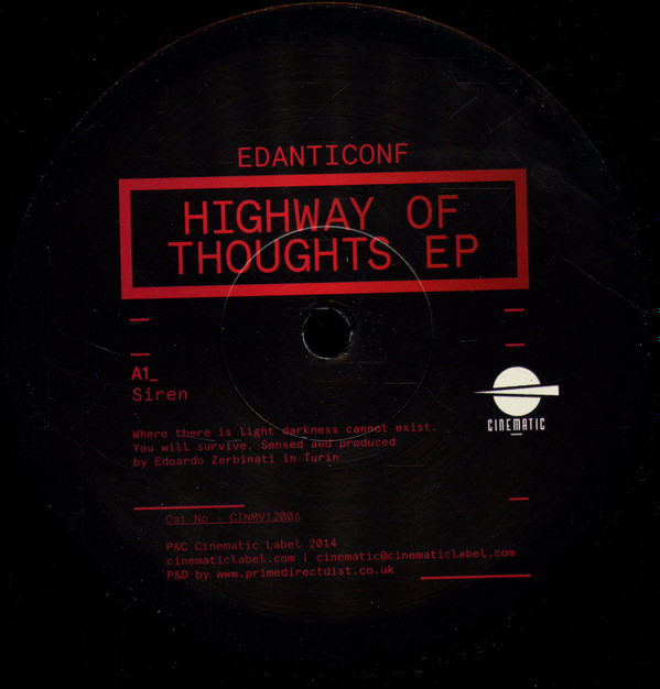 last ned album Edanticonf - Highway Of Thoughts EP