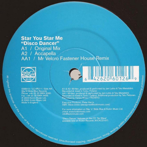 last ned album Star You Star Me - Disco Dancer