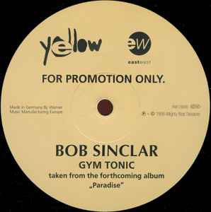 Bob Sinclar - Gym Tonic album cover