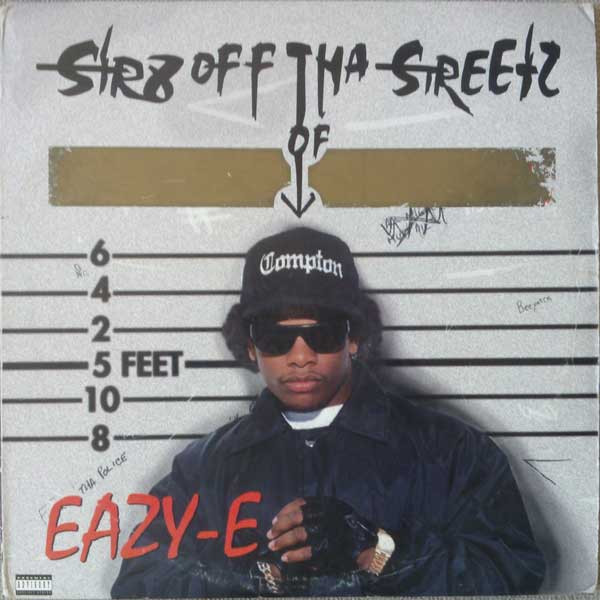 Eazy-E – Str8 Off Tha Streetz Of Muthaphukkin Compton (1996, Vinyl 
