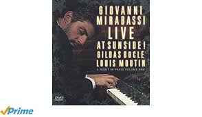 Giovanni Mirabassi Trio - LIVE at SUNSIDE! [DVD]　(shin
