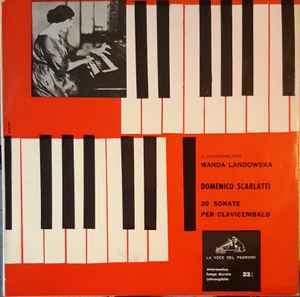 Domenico Scarlatti-20 Sonate Per Clavicembalo copertina album