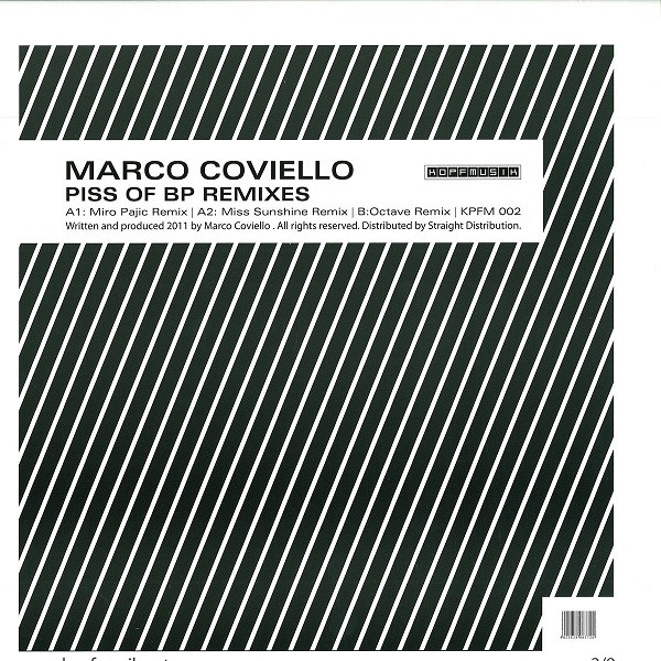 last ned album Marco Coviello - Piss Of Bp Remixes