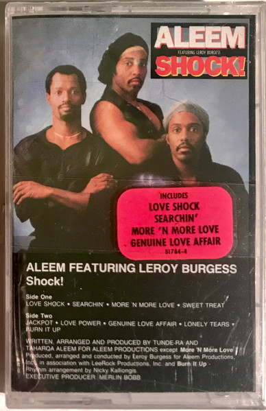 Aleem Featuring Leroy Burgess – Shock! (1987, Vinyl) - Discogs