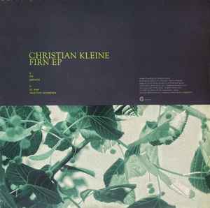 Christian Kleine - Firn EP album cover