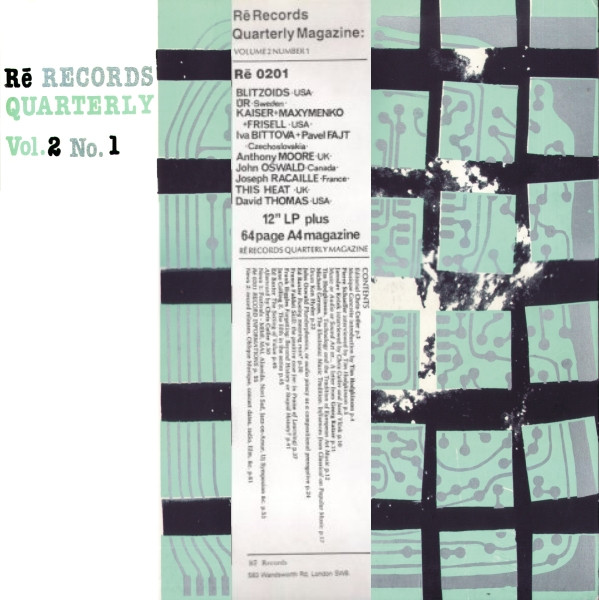 Rē Records Quarterly Vol. 2 No. 1 (1987, Vinyl) - Discogs