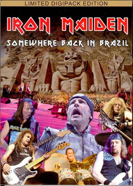 Iron Maiden – Somewhere Back In Brazil (2008, Digipak, DVD) - Discogs