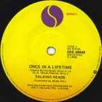 Cover of Once In A Lifetime, 1980, Vinyl