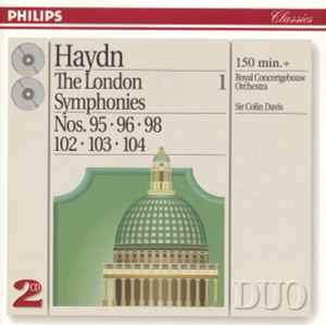 Joseph Haydn - The London Symphonies, Vol. 1 (Nos. 95 · 96 · 98 · 102 · 103 · 104)