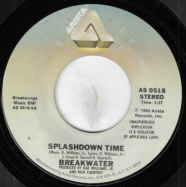 Breakwater – Splashdown Time (1980, Vinyl) - Discogs