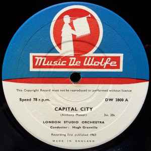 The London Studio Orchestra - Capital City album cover