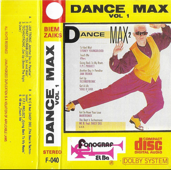 Dance Max 2 (1990, CD) - Discogs