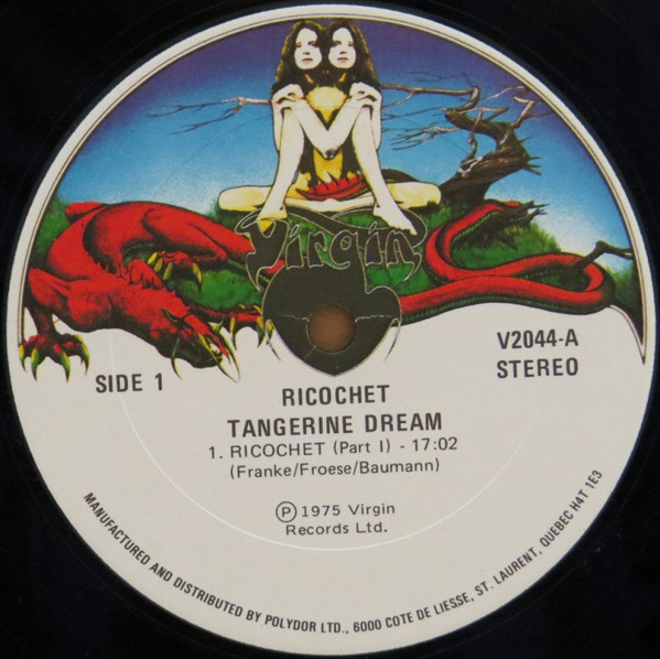 Tangerine Dream - Ricochet | Virgin (V 2044) - 4