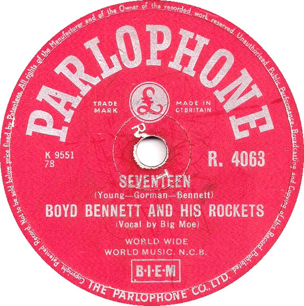 Boyd Bennett – Boogie Bear (1959, Vinyl) - Discogs