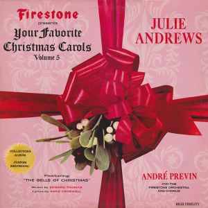 Julie Andrews - Your Favorite Christmas Carols, Volume 5 album cover