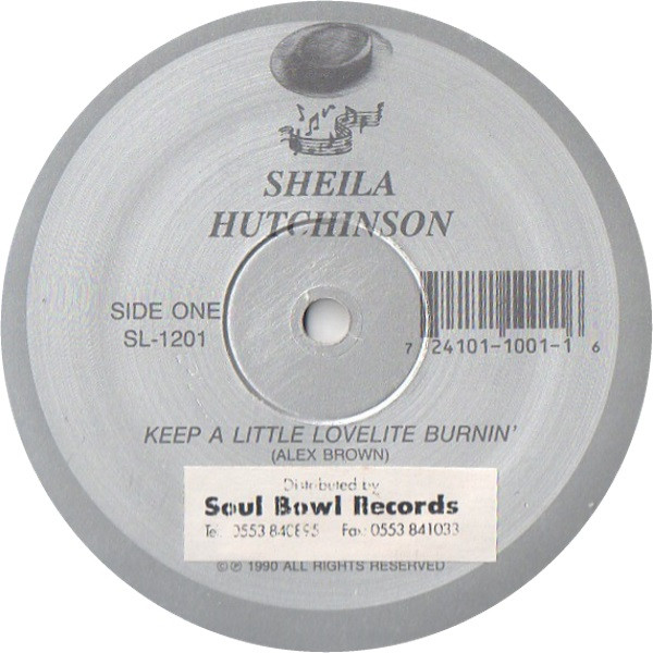 Album herunterladen Sheila Hutchinson - Keep A Little Lovelite Burnin Ill Be There For You