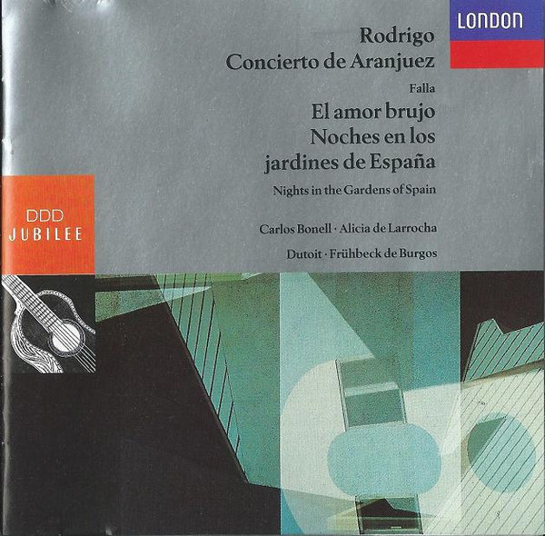 descargar álbum Rodrigo, Falla - Concierto De Aranjuez El Amor Brujo Noches En Los Jardines De España