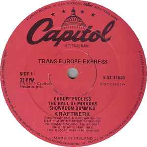 Kraftwerk – Trans-Europe Express (1977, Vinyl) - Discogs