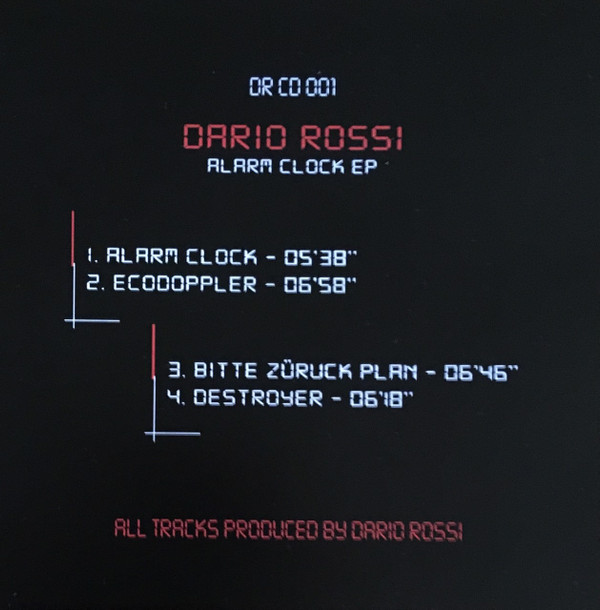 télécharger l'album Dario Rossi - Alarm Clock EP