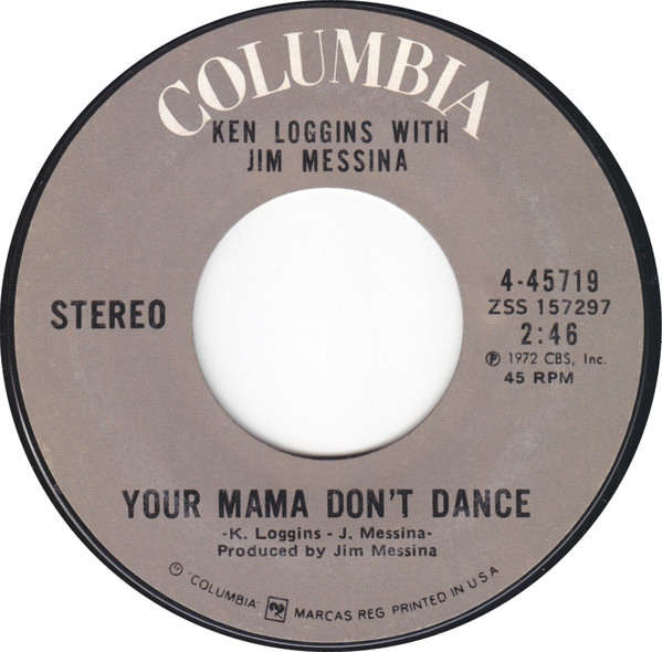 Ken Loggins With Jim Messina - Your Mama Don't Dance | Releases