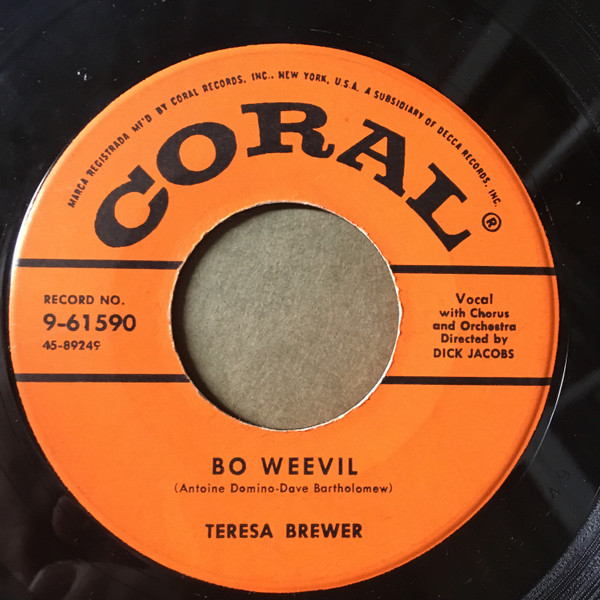 last ned album Teresa Brewer - Bo Weevil