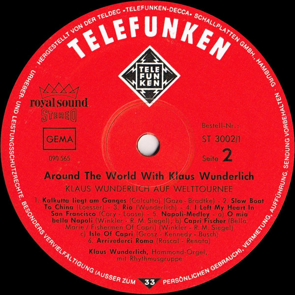 Album herunterladen Download Klaus Wunderlich - Around The World With Klaus Wunderlich album