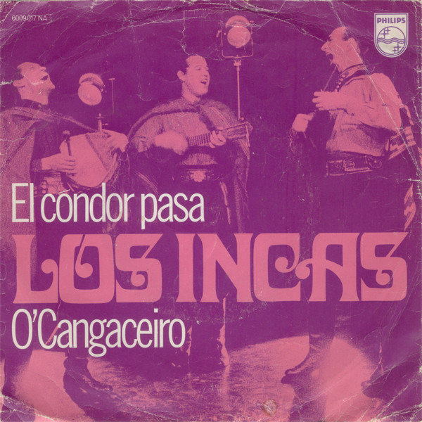 Los Incas – El Condor Pasa (1975, Vinyl) - Discogs