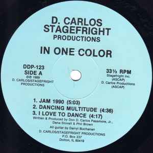 In One Color - Jam 1990 album cover