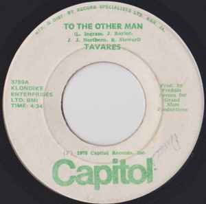 Tavares - To The Other Man album cover