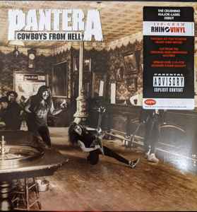 Pantera Cowboys From Hell Sticker Brand New 4"x4.5" 