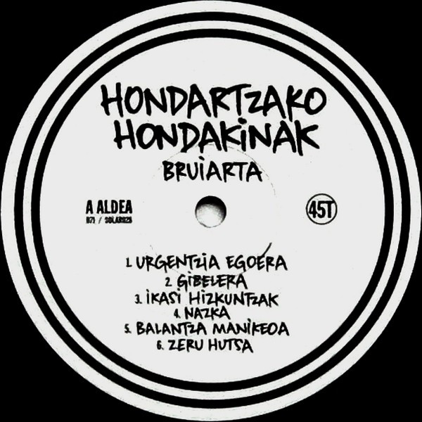 télécharger l'album Hondartzako Hondakinak - Bruiarta