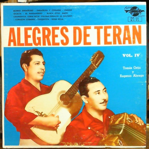 Alegres De Teran – VOL. IV (1962, Vinyl) - Discogs