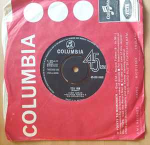 Alma Cogan - 7 Single - Tell Him / Fly Me To The Moon - Columbia DB 4965,  1963