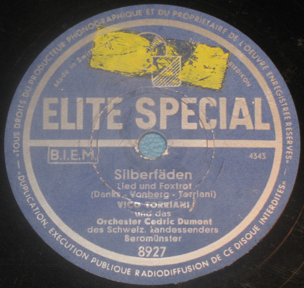 Vico Torriani – Silberfäden / Eine Kleine Serenade (Vinyl) - Discogs