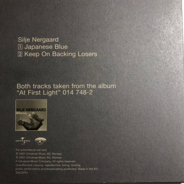 télécharger l'album Silje Nergaard - Japanese Blue Keep On Backing Losers