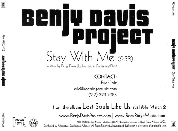 baixar álbum Benjy Davis Project - Stay With Me