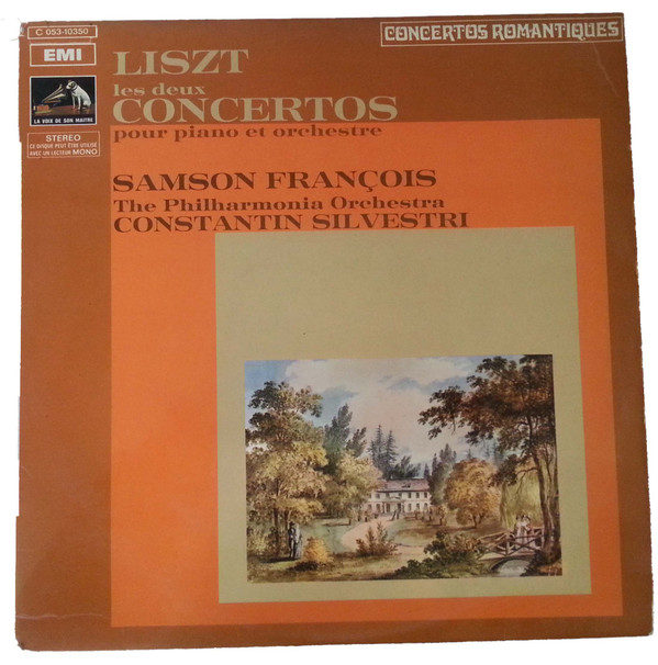 Album herunterladen Franz Liszt, Samson François, Constantin Silvestri, The Philharmonia Orchestra - Liszt Concertos No 1 2 Pour Piano Et Orchestre