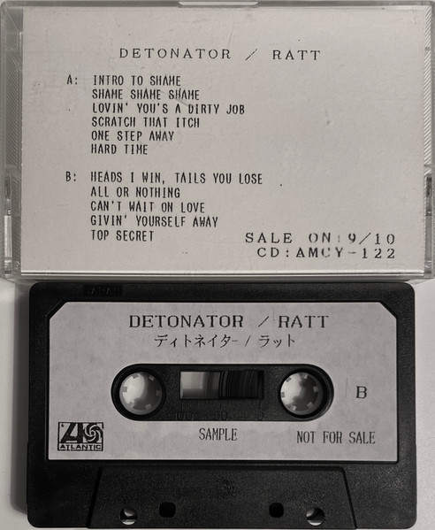 お買得】 国内盤！Ratt/ ラット/ Detonator/ 1990年 洋楽 - www 