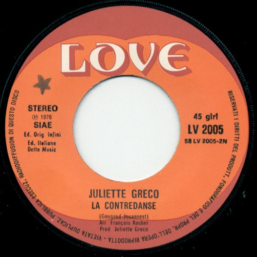 descargar álbum Juliette Greco - Prendimi