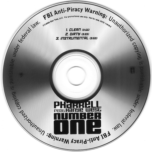 Number One: Pharrell Ft Kanye West: : CD e Vinili}