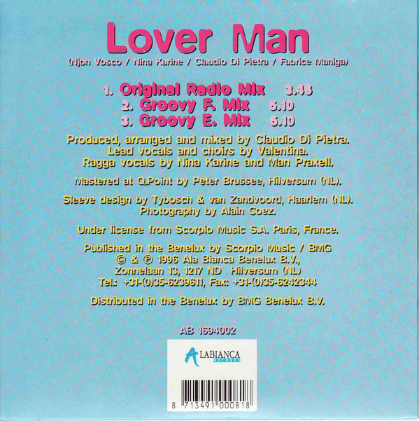 descargar álbum Paname Sound - Lover Man